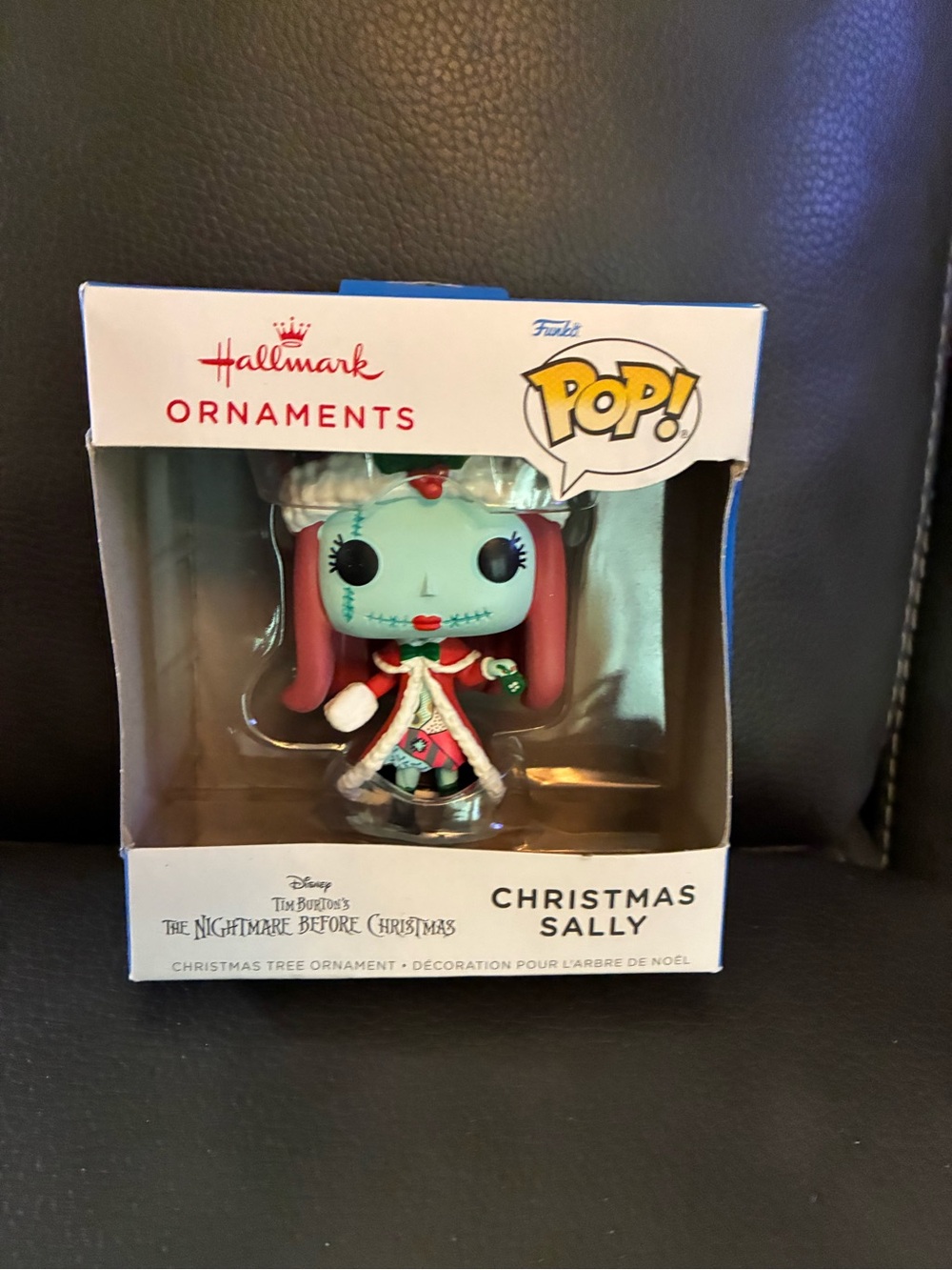 Hallmark Funko Pop! Christmas Sally Ornament - Blue & Red